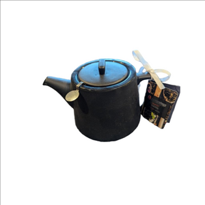 Masterclass Black Teapot with Strainer New with Tags Minimalist